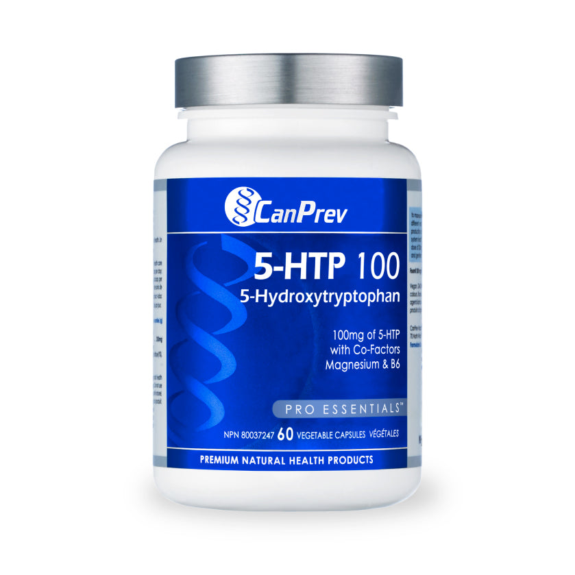 5-HTP 100 avec B6 et magnésium - CanPrev - 60 capsules